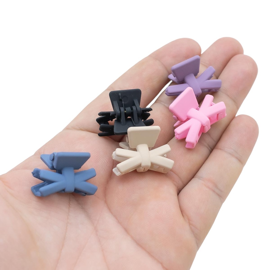 Pinza diseño moño 2cm 12 piezas