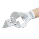 Abridor mango de madera