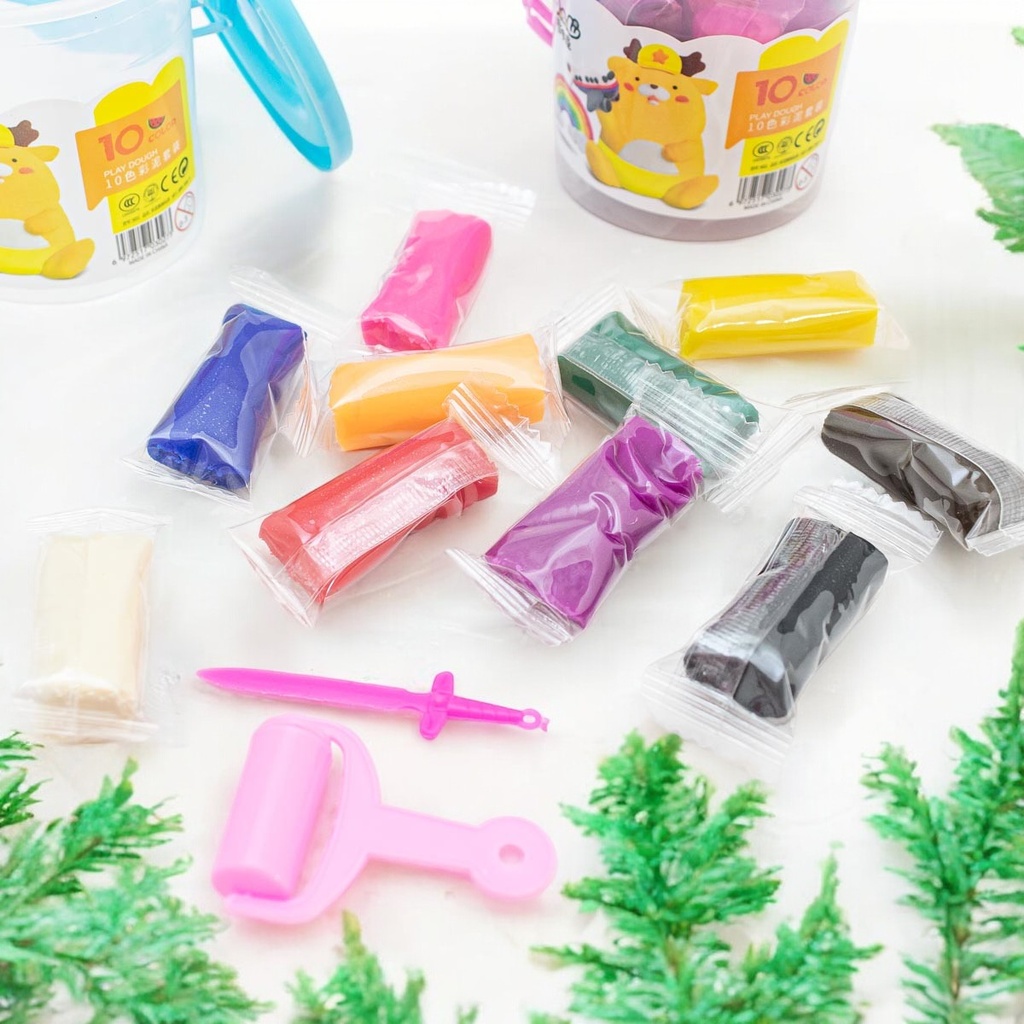 Plastilina en pote