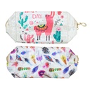 Porta cosmético con diseño