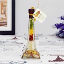 Botella de vidrio torre Eiffel para souvenirs 15.5*6cm