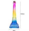 Botella de vidrio EIFFEL color para souvenirs