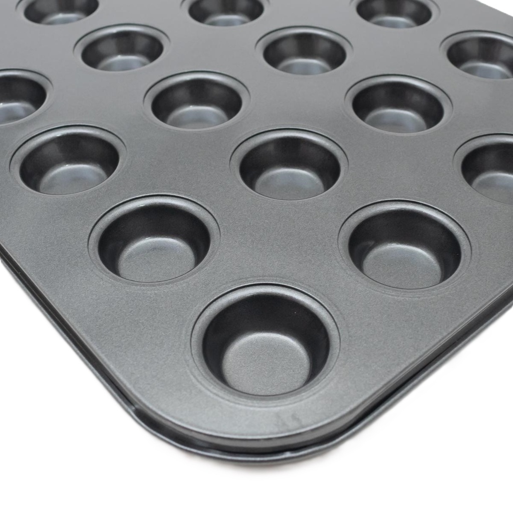 Bandeja de metal 24 moldes 35*26cm
