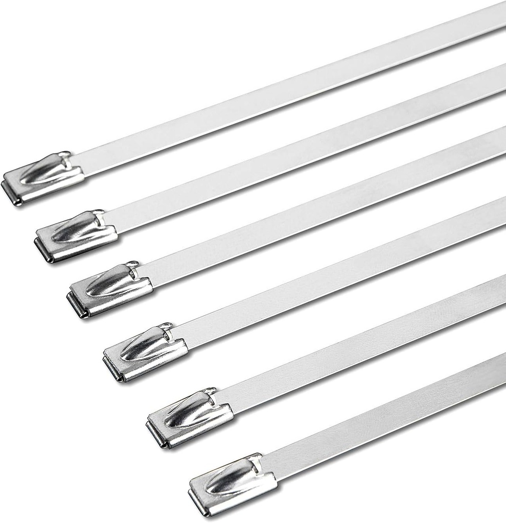 Precinto de metal 4.6*200mm 7piezas