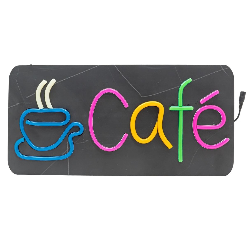 Cartel electronico CAFE 46*22cm