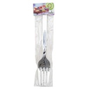 Tenedor de metal 28cm