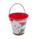 Baldecito de metal navideño 11*11cm