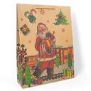 Bolsa de regalo cartón navideño 38*50cm