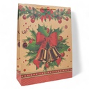 Bolsa de regalo cartón navideño 38*50cm