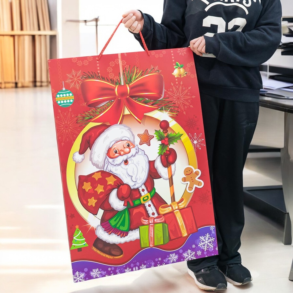 Bolsa de regalo navideño 50*73cm