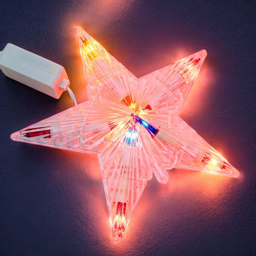 Luz navideña forma estrella