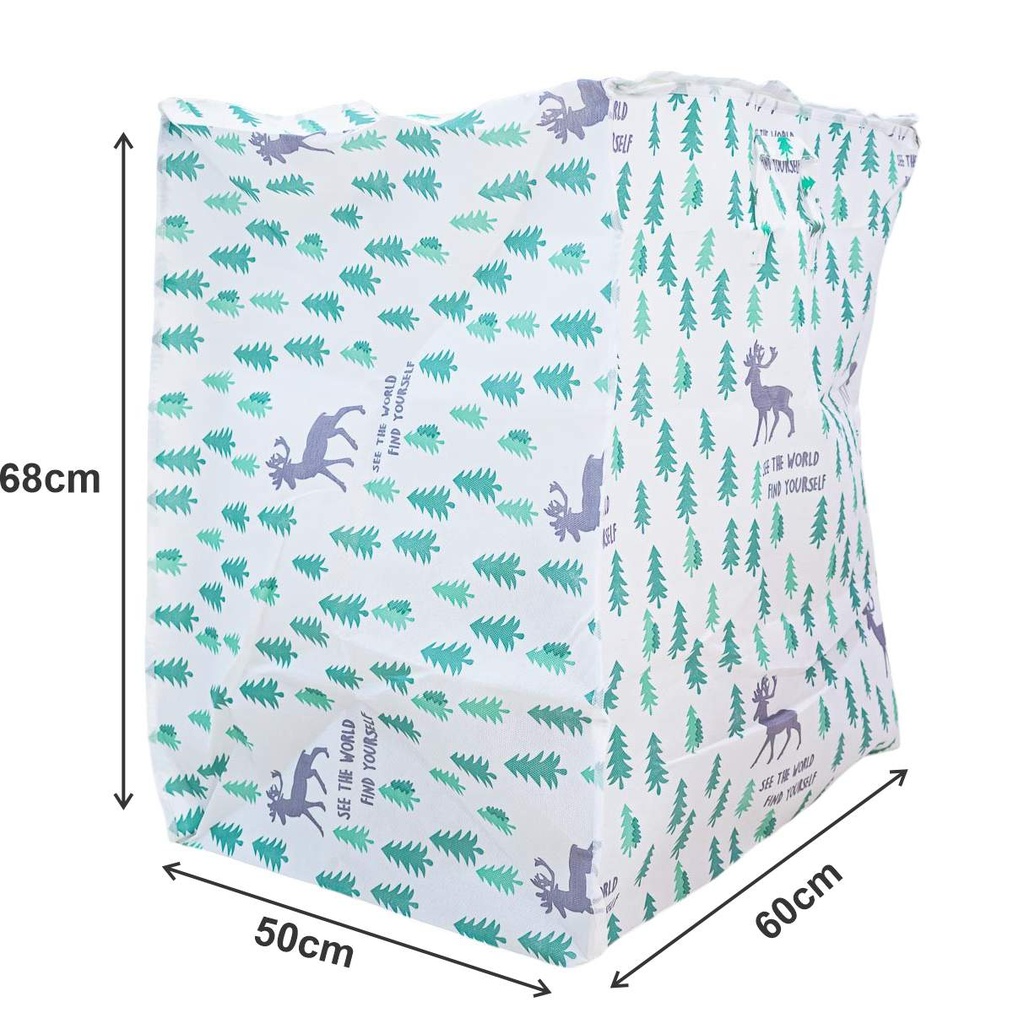 Bolso de tela TNT con cierre 50*60*68cm
