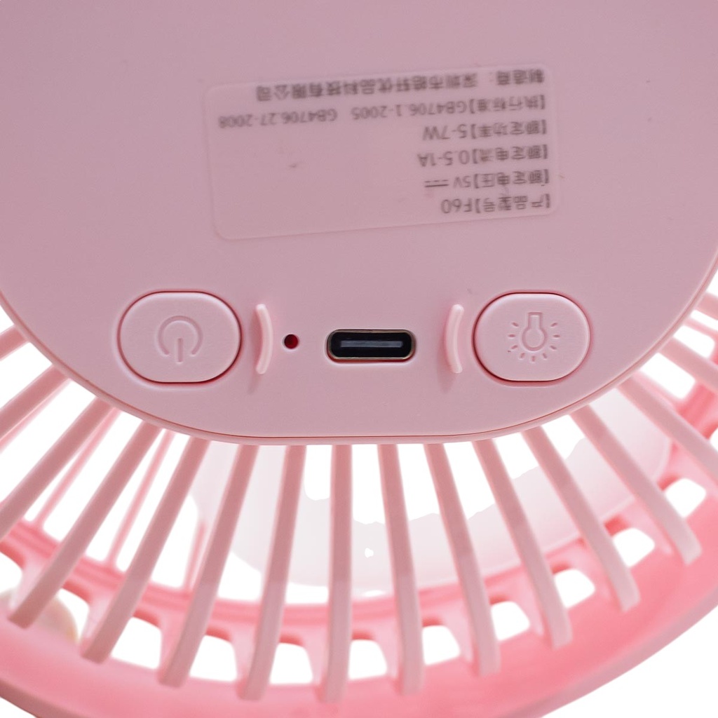 Ventilador portatil con clip