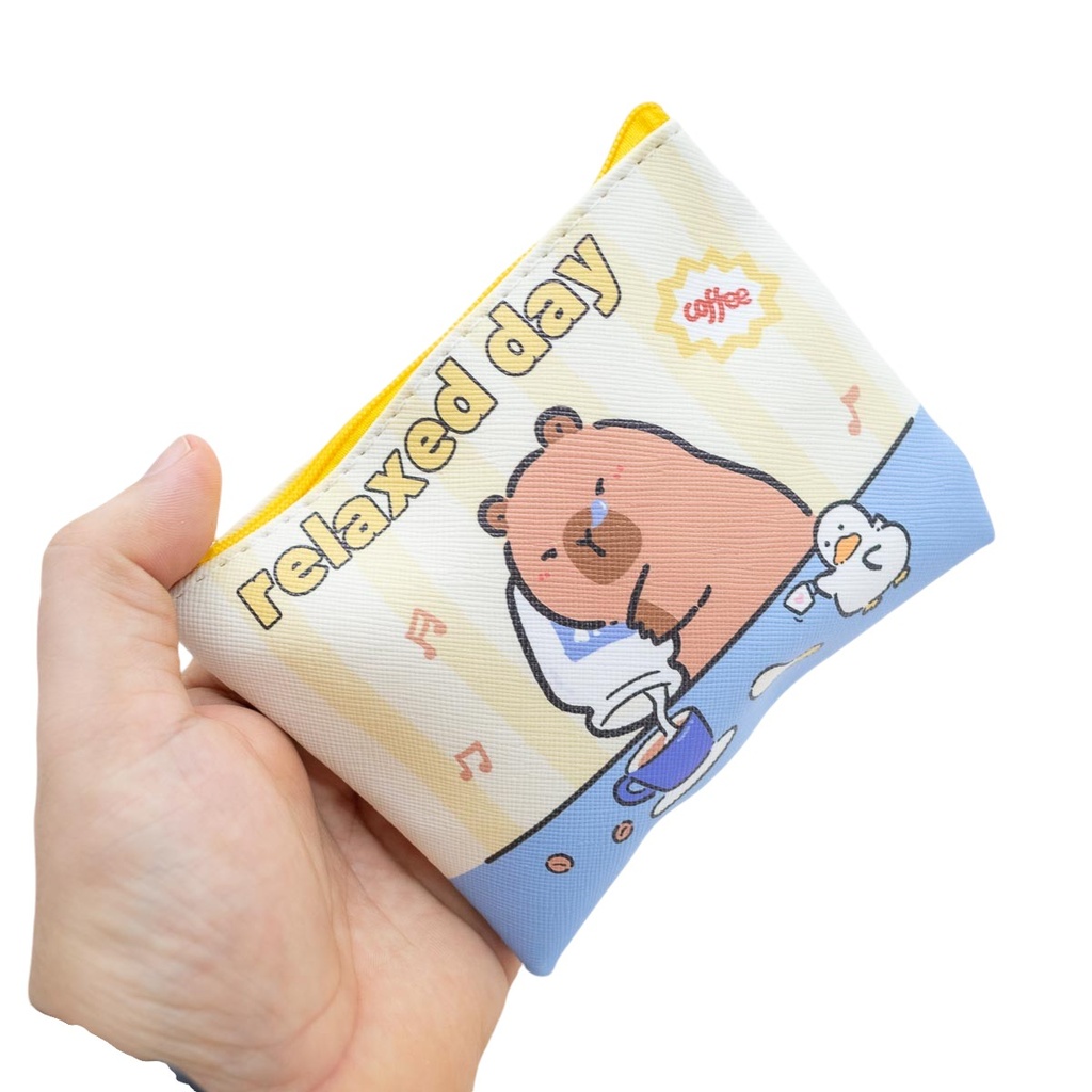 Monedero diseño capibara