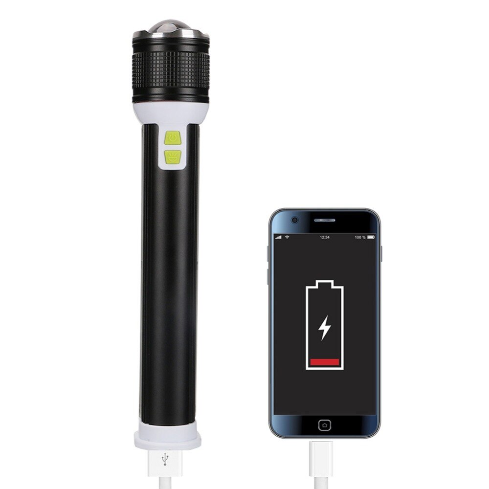LINTERNA LED CON USB