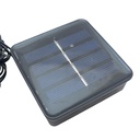 Luz navideño tira solar 5m amarillo 20L