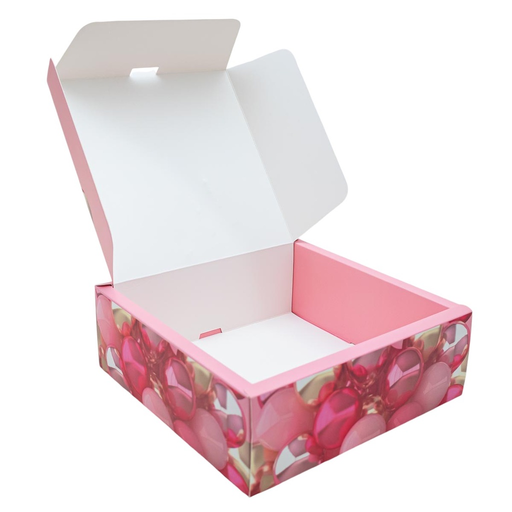 Caja diseño globo 20*20*7cm