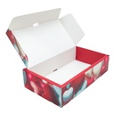 Caja rectangular diseño corazón 30*17*7.5cm 12 piezas