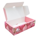 Caja rectangular diseño globo 25*14*7cm 12 piezas