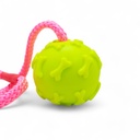 Pelota con cuerda para mascota