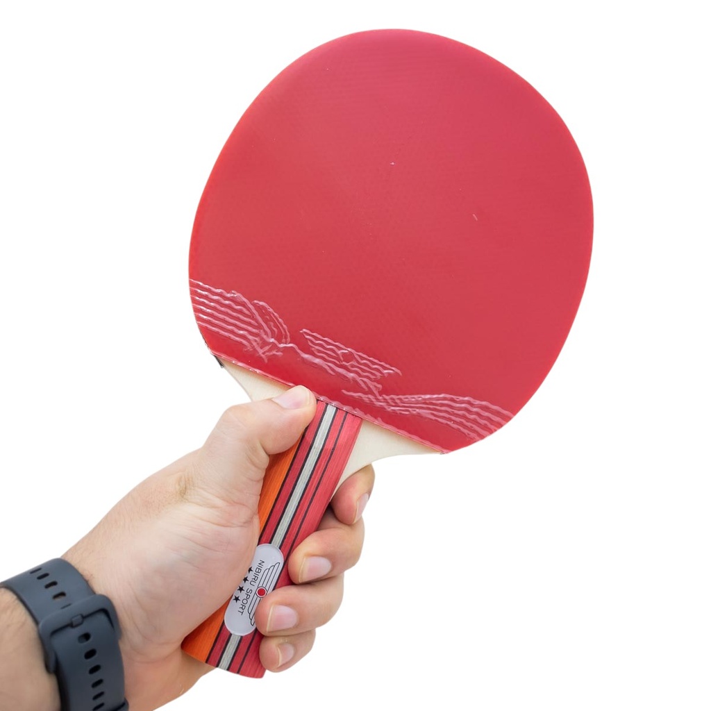 Set de pelota y raqueta ping pong 12 piezas
