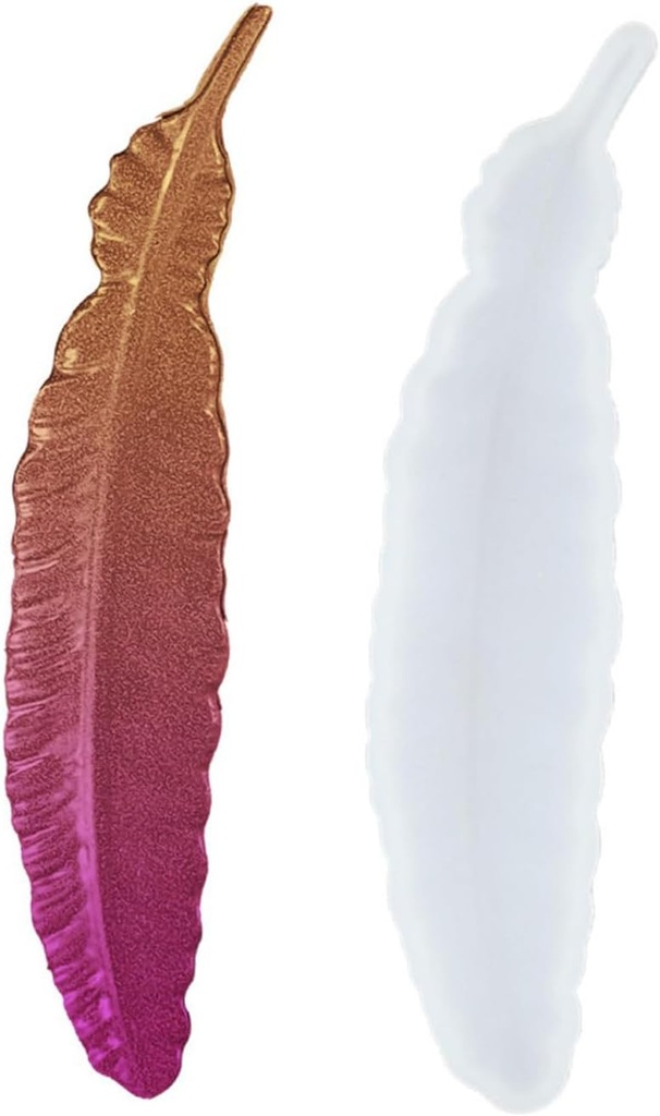 Molde de silicona pluma 16cm