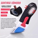 Plantilla con silicona con absorbe impacto
