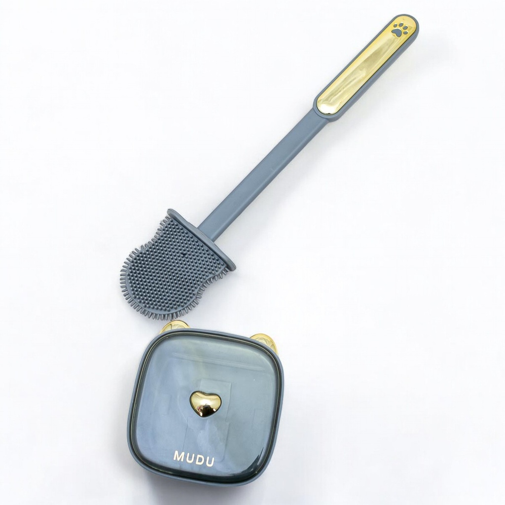 Cepillo de silicona con estuche