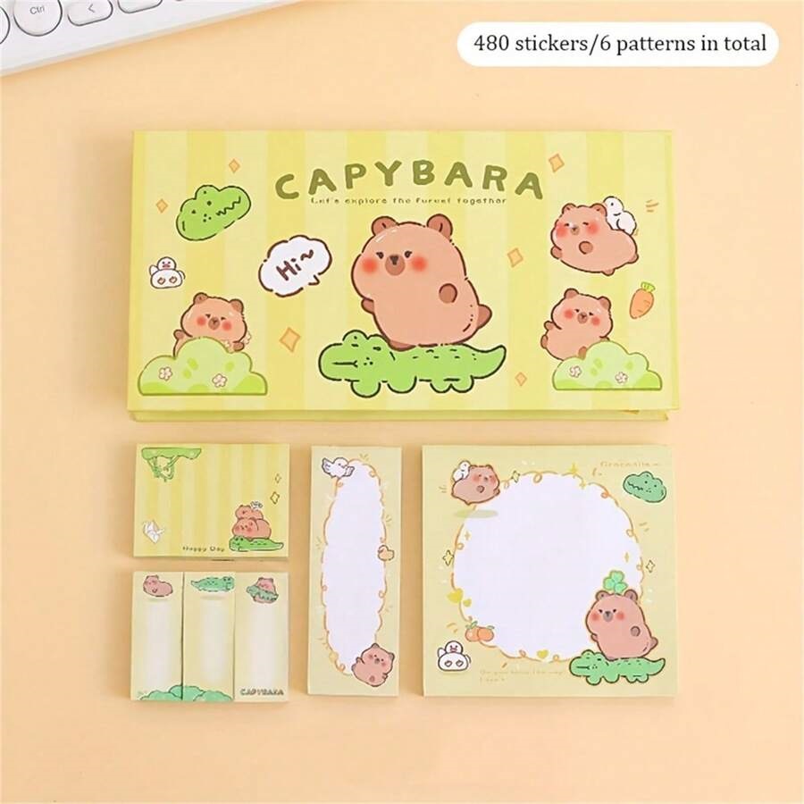 Anotador capibara 19.5*10.3cm