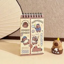 Anotador diseño capibara 7.4*13cm