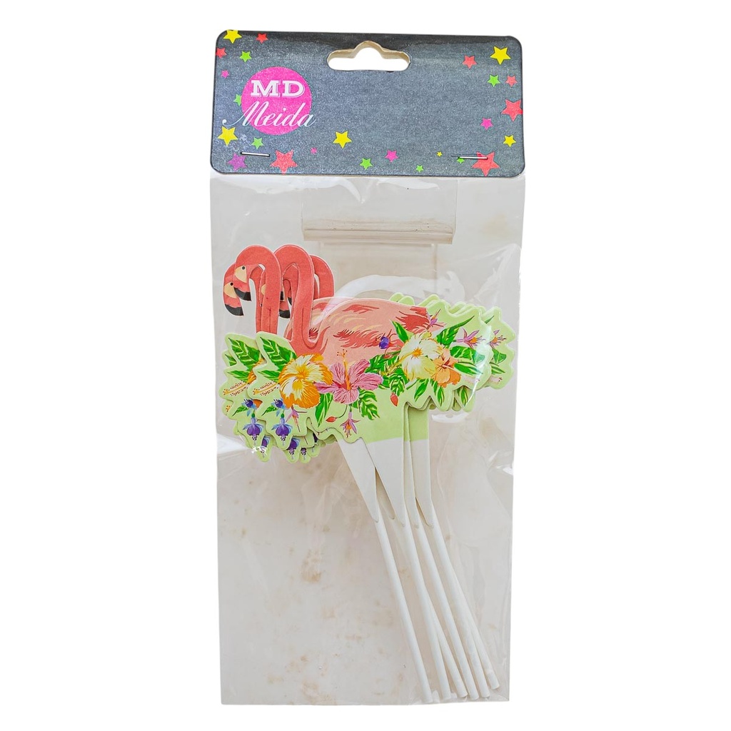 Palito decorativo con forma 6 piezas