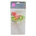 Palito decorativo con forma 6 piezas