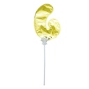 GLOBO NUMERO CON GAS