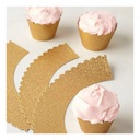Molde para torta con brillo 12 piezas