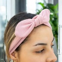 Vincha diadema con moño