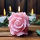 Molde de silicona cilindro rosa 93*90mm