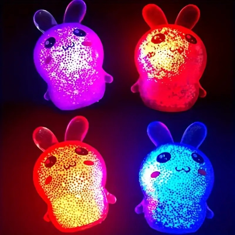 Squishy conejo espuma con luz