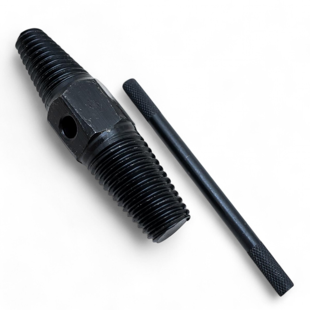 Estractor para tuberia doble cabeza