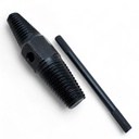 Estractor para tuberia doble cabeza