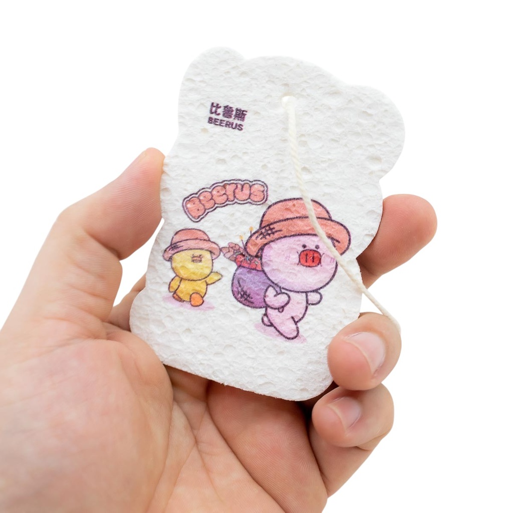 Esponjita con diseño
