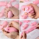 Squishy forma cerdo rosa