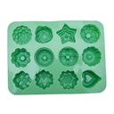 Molde de silicona diseño de flor
