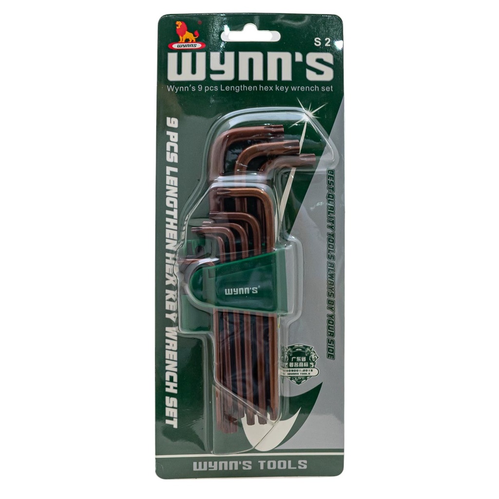 Juego de llave Estrella 9 piezas WYNNS