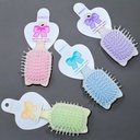 Mini peine con orejita tono pastel