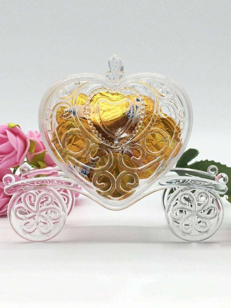 Cajita forma corazón para souvenir