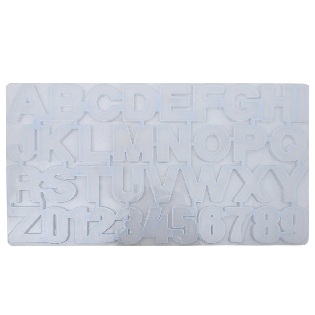 Molde de silicona ABC 35.7*19.3cm (reves)