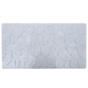 Molde de silicona ABC 35.7*19.3cm (reves)