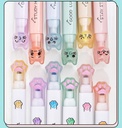 Resaltador kawaii 6pc