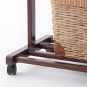 Rueda de plástico 5cm negro