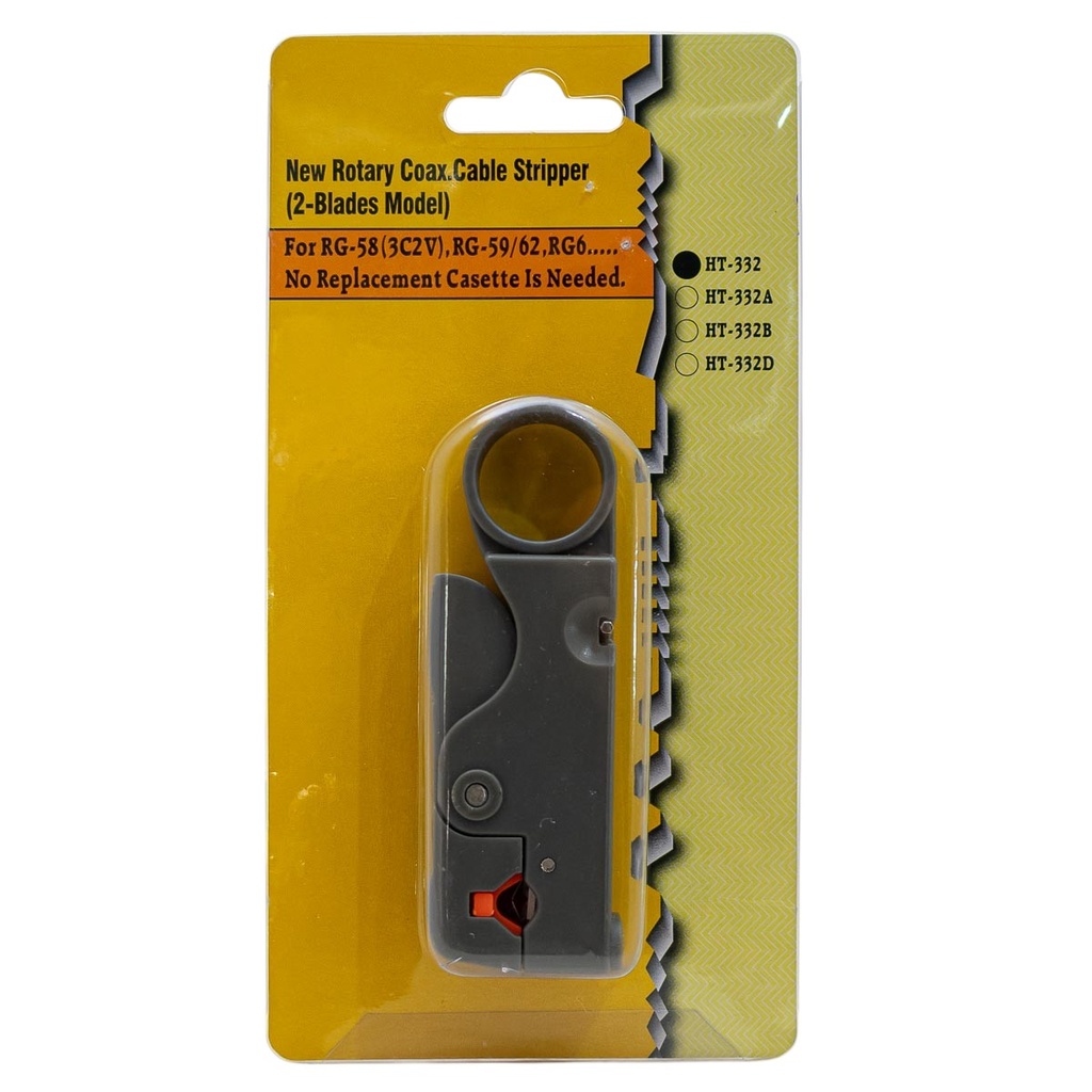 Pela cable coaxial rotativo